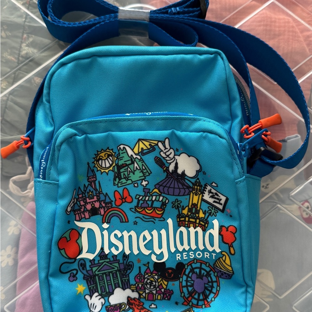 NWOT Disneyland Blue Crossbody Bag